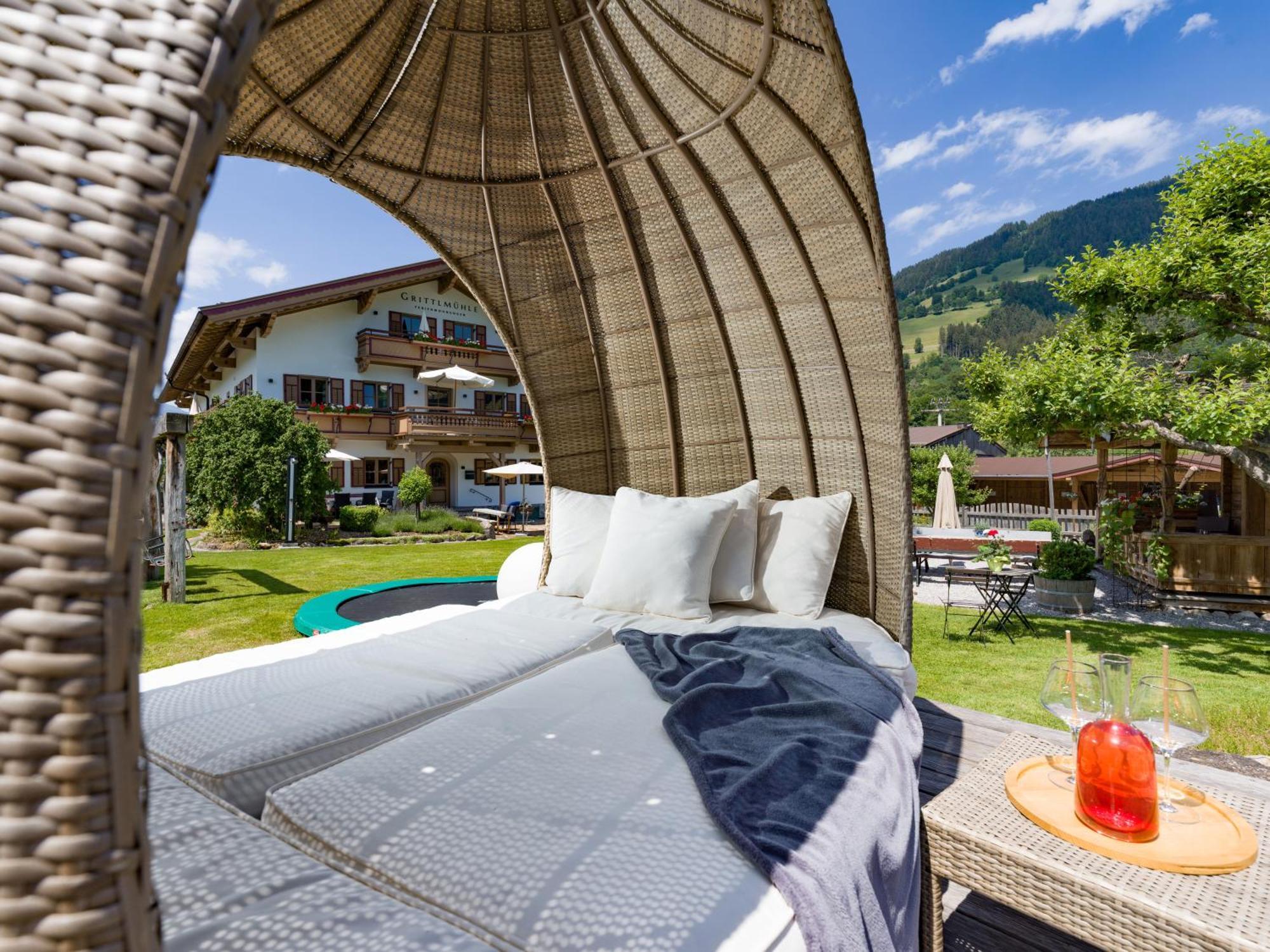 Grittlmuehle Chalet Ferienwohnungen Brixen im Thale Luaran gambar