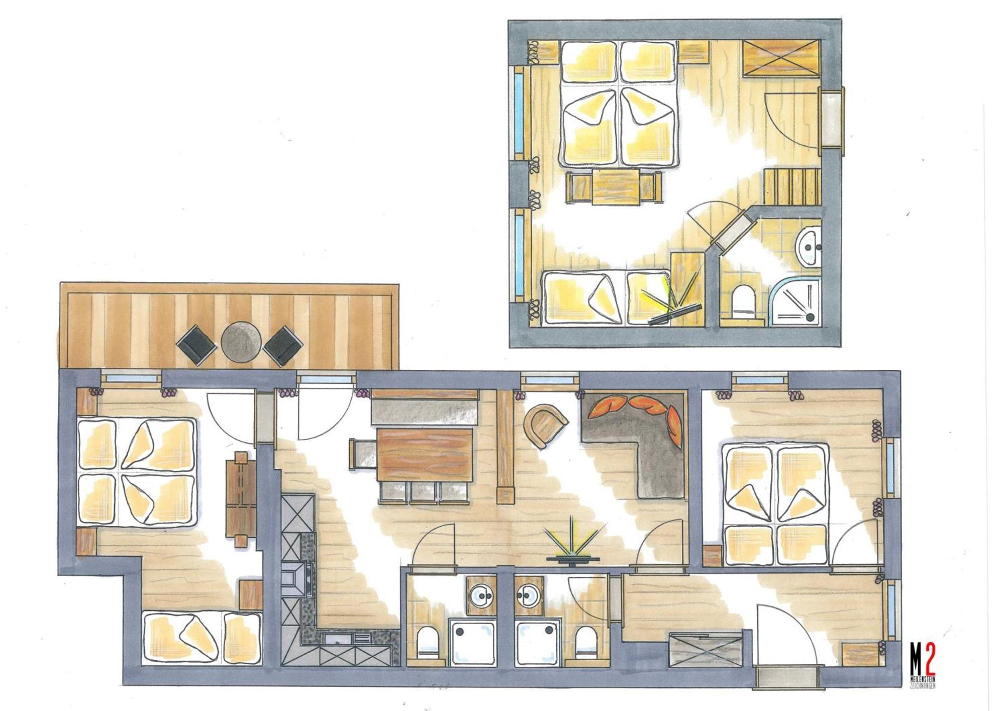 Grittlmuehle Chalet Ferienwohnungen Brixen im Thale Luaran gambar