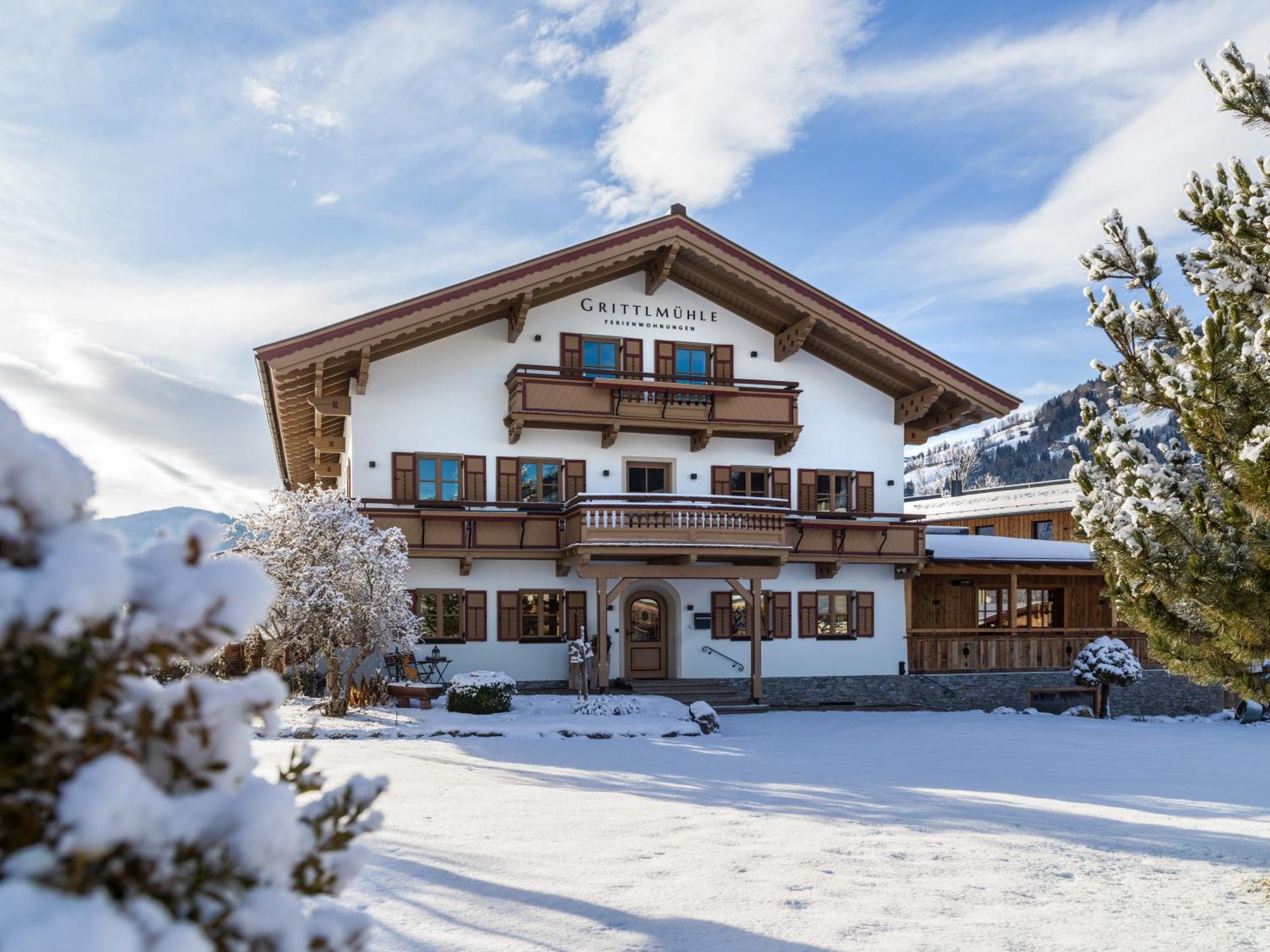 Grittlmuehle Chalet Ferienwohnungen Brixen im Thale Luaran gambar